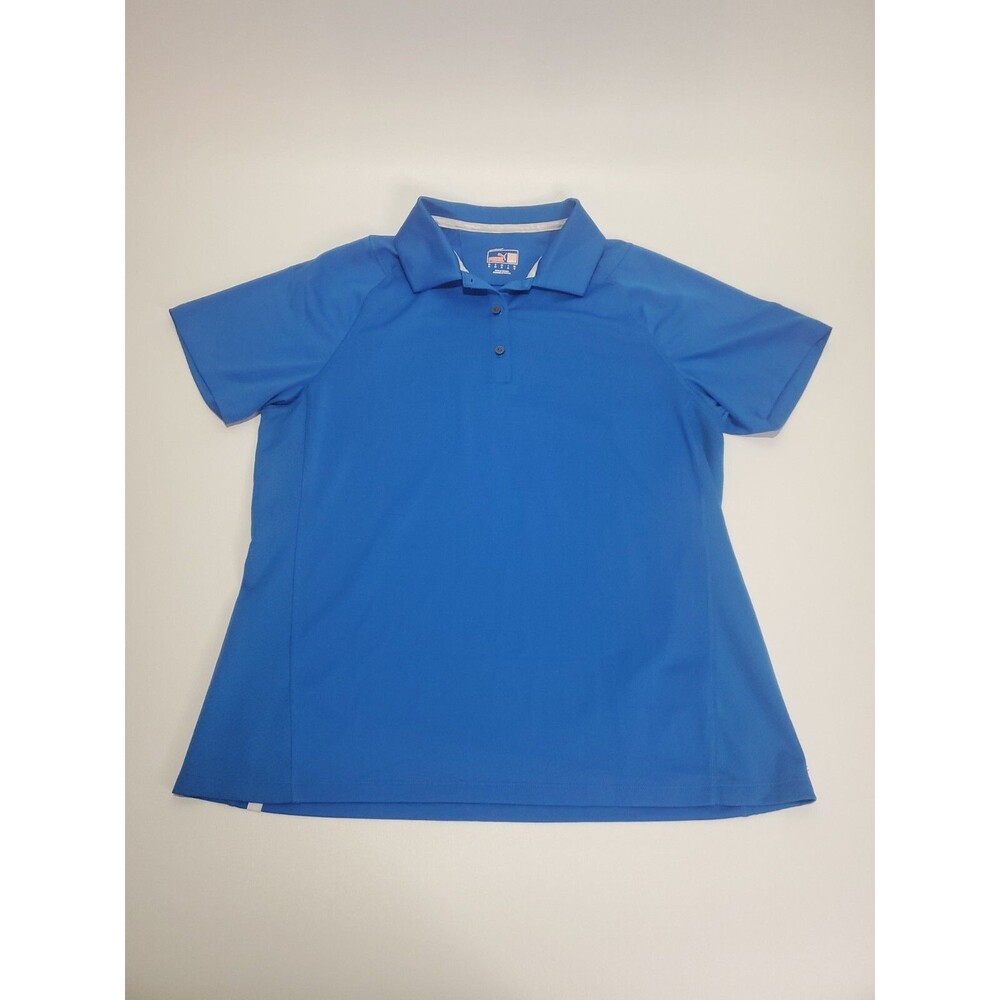 Puma Youth Dri Fit Short Sleeve Polo Shirt, Blue, XL‎